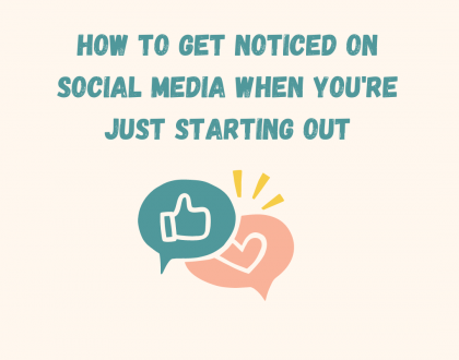 Are you struggling to grow your social media accounts? We all start at zero, and when overnight success doesn’t happen for us, we get discouraged and sometimes even ditch social media altogether. If this sounds familiar, here are some tips to help you get noticed on social media when you are just starting out!