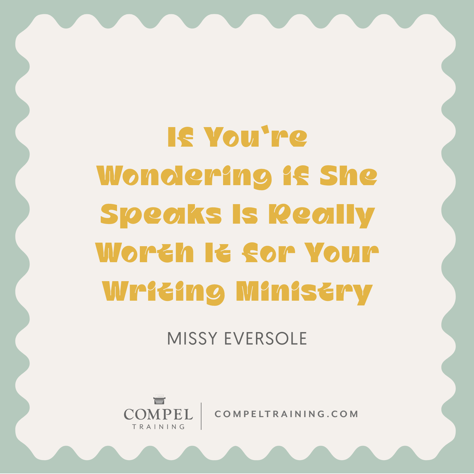 If You’re Wondering if She Speaks Is Really Worth It for Your Writing Ministry
