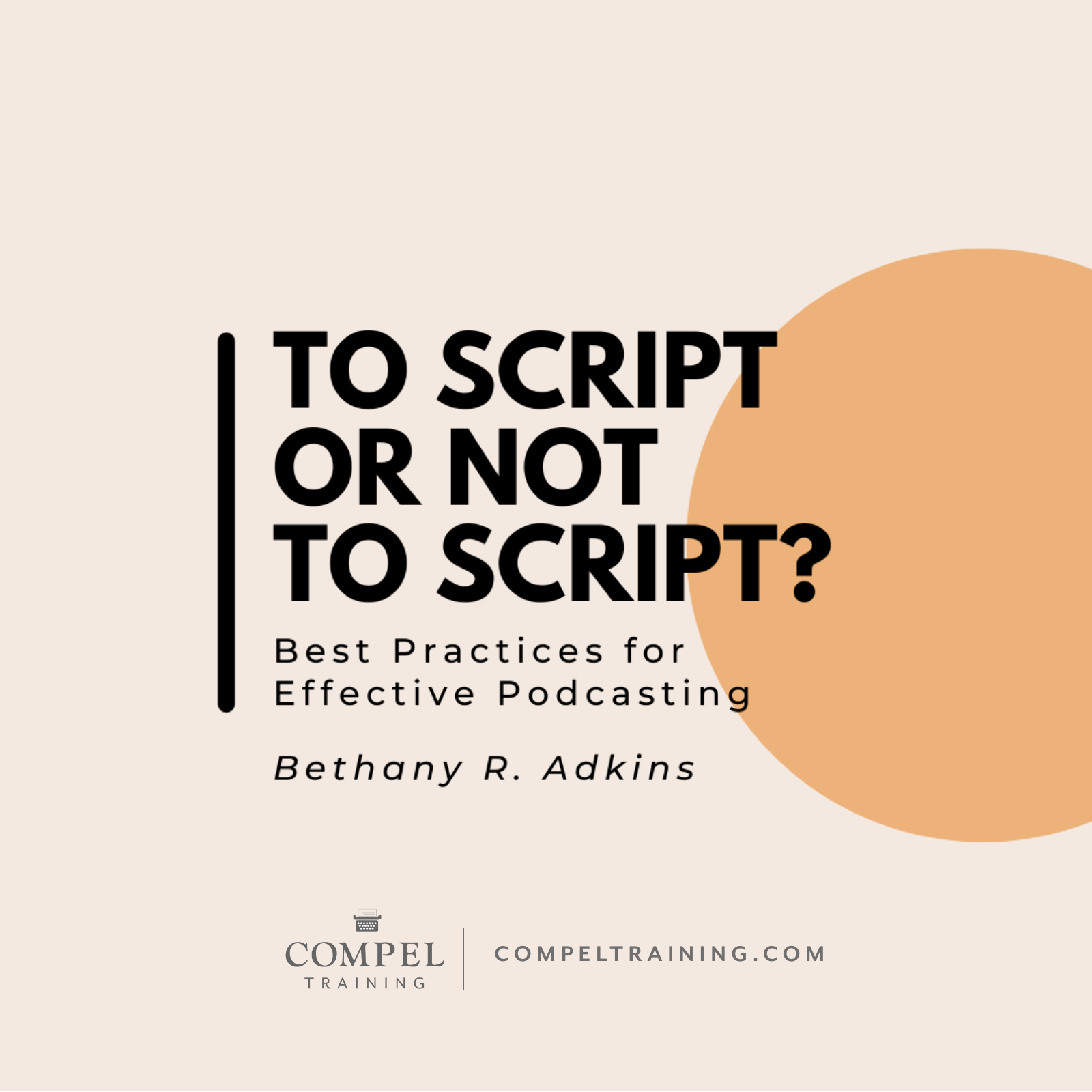 To Script or Not To Script? Best Practices for Effective Podcasting