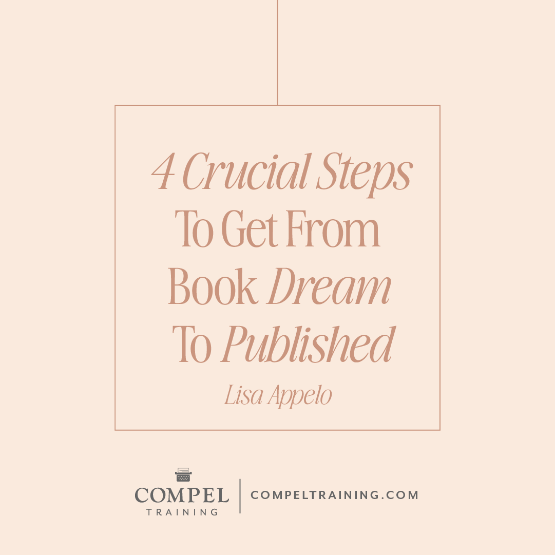 Do you want to write a book but don’t know where to start? Many of us share this big dream but aren’t sure how to go about getting it published. Wherever you are today in your writing journey, we’ve got you covered. Here are four actionable steps you can take right away to take your book from dream to reality!