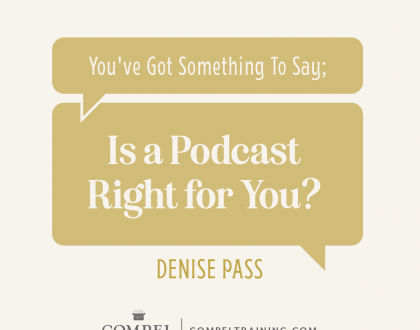 Are you interested in podcasting but aren’t sure if it’s right for you? Want to learn more about what podcasting is and what it takes? In this post, Denise Pass does an incredible job breaking it down for us in language we can understand so we can decide, once and for all, if podcasting is the way to go ...