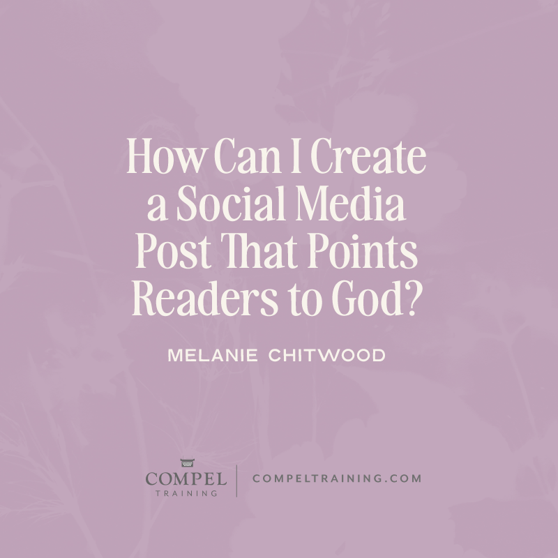 Social media! It’s here whether we like it or not. So how do we make the most of social media and truly reach our readers? Here is a simple method to write posts that impact our readers and point them to God …