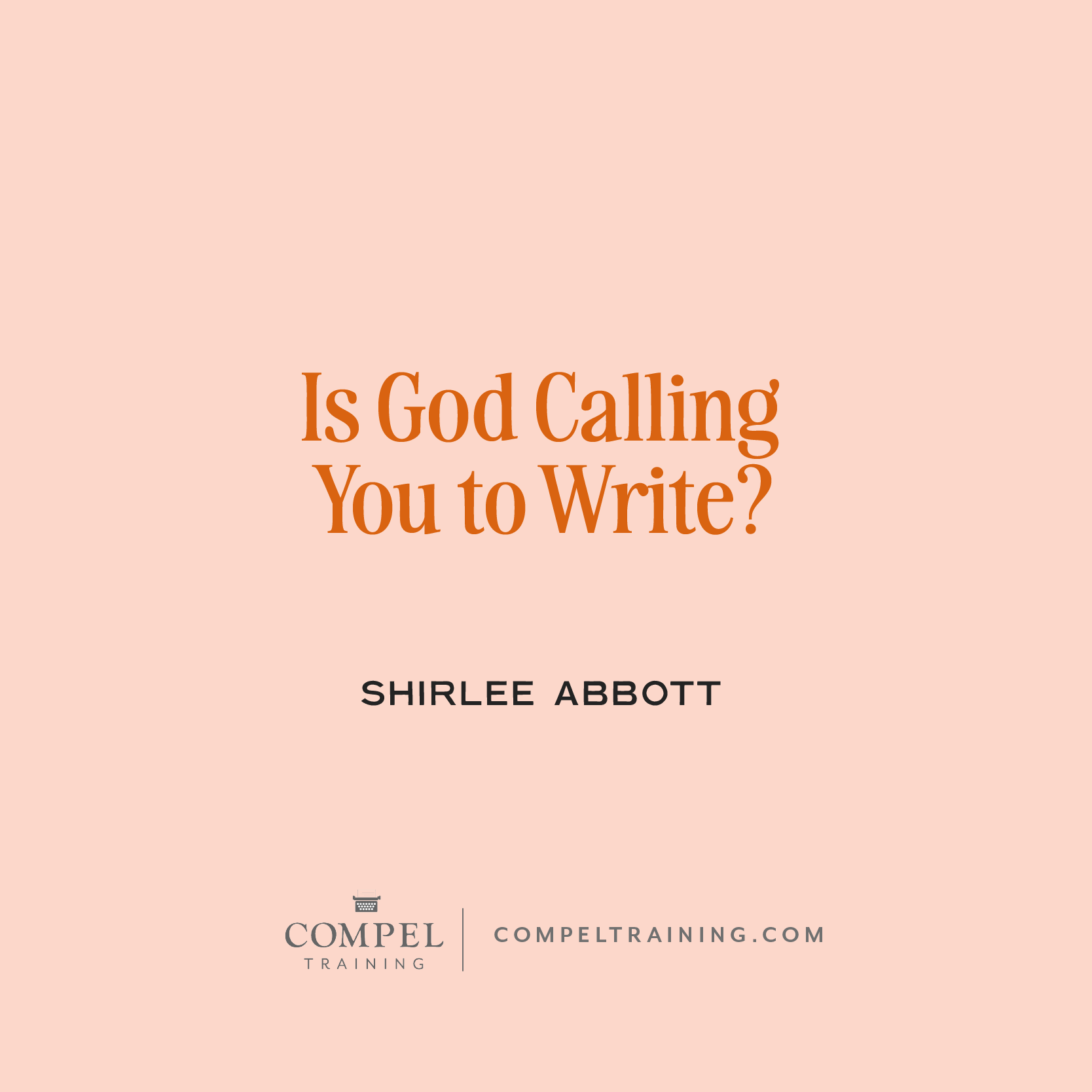 Do you feel called to write, but you aren’t sure if the desire was placed there by God or if it’s something others have told you? This can happen to all of us at some time or another. If you are struggling to walk into the calling to write, questioning whether the desire is directly from Him, here are a few thoughts to help …
